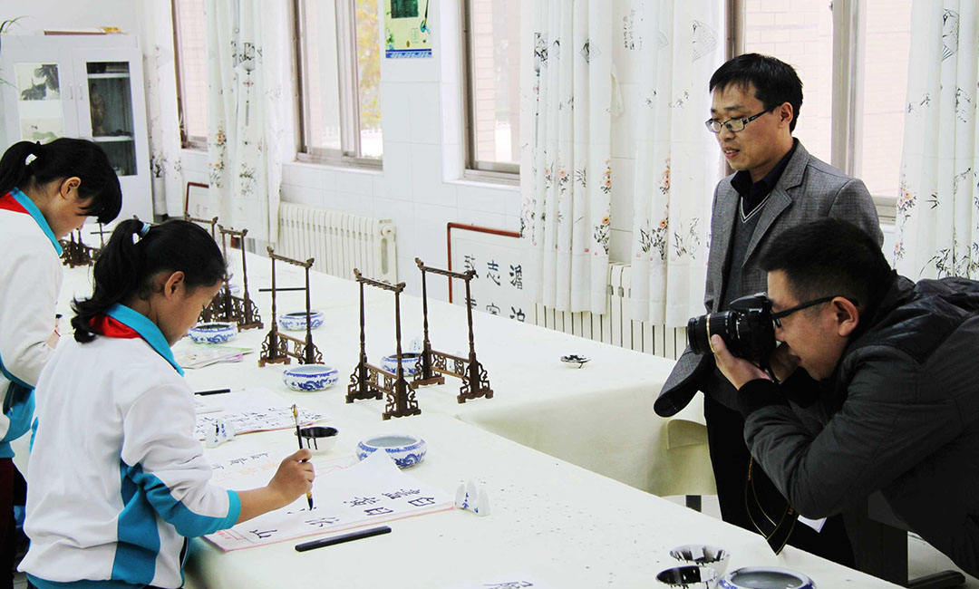 衢州衢州常州书法教育微网站开发案例